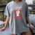 Introverts Unite Introverting Introverts At Home Women's Comfort Colors T-Shirt Gray