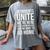 Introverts Unite We'Re Here We'Re Uncomfortable Women's Comfort Colors T-Shirt Gray