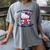 It's a Good Day To Read a Book Cute Cat Book Day Girls Boys Women's Comfort Colors T-Shirt Gray