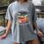 It's a Good Day To Read a Book Floral Stack Tee Women's Comfort Colors T-Shirt Gray