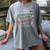 IWill Read Books On A Boat & Everywhere Reading Kids Women's Comfort Colors T-Shirt Gray