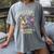 Just a Girl Who Loves Cute Dragons And Books Women's Comfort Colors T-Shirt Gray
