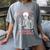 Just A Good Girl Reading Dirty Books Dark Romance Women's Comfort Colors T-Shirt Gray
