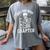 Just One More Chapter Skeleton Reader Reading Book Lover Women's Comfort Colors T-Shirt Gray