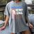 We Just Text Introvert For Quiet People Raglan Baseball Tee Women's Comfort Colors T-Shirt Gray We Just Text Introvert For Quiet People Raglan Baseball Tee Women's Comfort Colors T-Shirt Gray