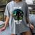 Just Me And My Yeti Retro Sunset Mountain Hiking Introvert Women's Comfort Colors T-Shirt Gray Just Me And My Yeti Retro Sunset Mountain Hiking Introvert Women's Comfort Colors T-Shirt Gray