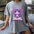 Kawaii Axolotl Cute Axolotls Reading Book Women's Comfort Colors T-Shirt Gray Kawaii Axolotl Cute Axolotls Reading Book Women's Comfort Colors T-Shirt Gray