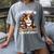 Kawaii Feline Book Reading Read Books Pet My Calico Cat Men Women Women's Comfort Colors T-Shirt Gray