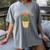 Kawaii Grumpy Cactus Not a Hugger Plant Introvert Women's Comfort Colors T-Shirt Gray Kawaii Grumpy Cactus Not a Hugger Plant Introvert Women's Comfort Colors T-Shirt Gray