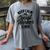 Keep Calm The Social Worker Is Here Graduation Work Job Women's Comfort Colors T-Shirt Gray
