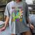 Kids 2nd Grade Graduate Dinosaur Trex 2nd Grade Graduation Women's Comfort Colors T-Shirt Gray