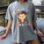 Kids 8th Grade Nailed It Monkey Graduation Women's Comfort Colors T-Shirt Gray