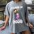 Kids Class Of 2029 Shirt Graduation Dabbing Mermaid Shirt Women's Comfort Colors T-Shirt Gray