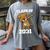 Kids Class Of 2031 Shirt Graduation Dabbing Dog Shirt Women's Comfort Colors T-Shirt Gray