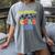 Kids Kindergarten Graduation Graduate Shirt Women's Comfort Colors T-Shirt Gray