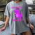 Kids Kindergarten Graduation Idea For Girls Dinosaur Women's Comfort Colors T-Shirt Gray