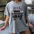 Kids Kindergarten Graduation Shirt Girls Daughter Granddaughter Women's Comfort Colors T-Shirt Gray