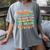 Kids So Long Kindergarten 1st Grade Here I Come Graduation Groovy Women's Comfort Colors T-Shirt Gray