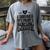 Kids I Survived My Mom's Nursing Degree Nursing School Graduation Women's Comfort Colors T-Shirt Gray