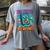 Be Kind Rewind 90s VHS Nostalgia Retro Women's Comfort Colors T-Shirt Gray