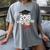 Kindergarten 2018 NAILED IT Graduation Graduate Women's Comfort Colors T-Shirt Gray
