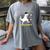 Kindergarten Graduation Shirt 2019 Dinosaur Graduate Party Women's Comfort Colors T-Shirt Gray