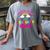 Kindergarten Graduation Shirt Mom For Girl Graduate Tee Women's Comfort Colors T-Shirt Gray