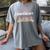 Kinesiology Major Student Shirt Graduation Women's Comfort Colors T-Shirt Gray