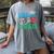Kiss Me I'm A Grad 2018 Senior Graduation Women's Comfort Colors T-Shirt Gray