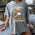 Knitting Crocheting Reading Books Yarn For Knitter Crochet Women's Comfort Colors T-Shirt Gray
