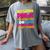 Last Day Pre-K Kindergarten Here I Come Graduation T-Shirt Women's Comfort Colors T-Shirt Gray