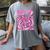 Last Day Of School Teacher Students School Graduation Groovy Women's Comfort Colors T-Shirt Gray