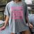 My Last First Day Senior 2026 Coquette Pink Bow Graduation Women's Comfort Colors T-Shirt Gray