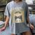 Latina Graduate Educated Powerful Class Of 2024 Graduation Women's Comfort Colors T-Shirt Gray
