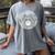 LDS Seminary Graduation Alarm Clock Mormon Shirt Women's Comfort Colors T-Shirt Gray