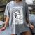 Leaving Reality Entering Fiction Bookish Book Reading Women's Comfort Colors T-Shirt Gray