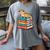 Leopard Gecko Book Lover Reading Women's Comfort Colors T-Shirt Gray