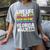 LGBTQ Quote Live Life Like A Banned Rainbow Book Women's Comfort Colors T-Shirt Gray LGBTQ Quote Live Life Like A Banned Rainbow Book Women's Comfort Colors T-Shirt Gray