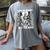 Life Is Short Buy The Book Introvert Skeleton Reading Women's Comfort Colors T-Shirt Gray