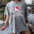 Most Likely To Read A Book On Christmas Family Matching Women's Comfort Colors T-Shirt Gray