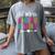 Lil Miss Kindergarten Grad Shirt Graduation Shirts 2018 Women's Comfort Colors T-Shirt Gray