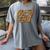 Literary 67 Bookshelf Six Seven Reading Meme Women's Comfort Colors T-Shirt Gray