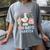 Little Miss 100 Days Smarter Cute Goose Reading Books Girls Women's Comfort Colors T-Shirt Gray Little Miss 100 Days Smarter Cute Goose Reading Books Girls Women's Comfort Colors T-Shirt Gray