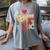 I Love 70's Music Retro Style Nostalgia Cassette 1970s Party Women's Comfort Colors T-Shirt Gray