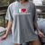 I LOVE BOOK RESTORATION Women's Comfort Colors T-Shirt Gray