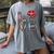 Love Books Reading Women's Comfort Colors T-Shirt Gray