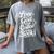 Love God Drink Coffee Read Books Christian Books Lovers Women's Comfort Colors T-Shirt Gray