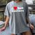 I Love Hot Doctors PhD Graduation Present From Spouse Women's Comfort Colors T-Shirt Gray