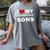 I Love My Introvert Sons I Heart My Introvert Sons Women's Comfort Colors T-Shirt Gray I Love My Introvert Sons I Heart My Introvert Sons Women's Comfort Colors T-Shirt Gray