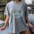 I Love My Library Medallion For Book Lover Reader Librarian Women's Comfort Colors T-Shirt Gray